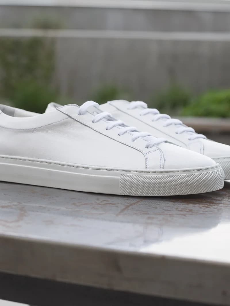 Gustin White Low Top - product photo